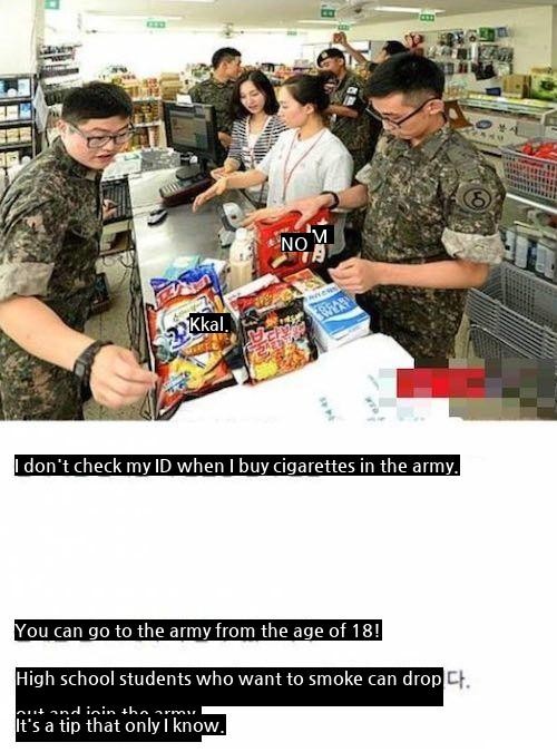 Tips for high school students to smoke at stores. JPG.