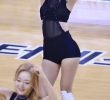 Cheerleader, Lee Juhee, cheerleader of Incheon Electronic Land Basketball Team.