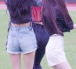 WJSN's Yeonjung with a tight backside.
