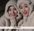 Cute LOONA wearing a hoodie, HeeJin and Chu.