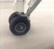 The scene you can see when you sit by the window of the plane gif