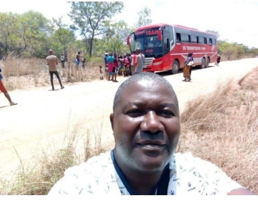 A proof shot of the sightseeing bus