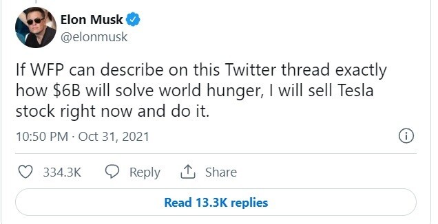 Musk's $6 billion plan to solve world hunger. Behind the scenes