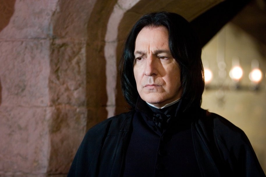 The illusion of snape that Harry Potter people often do