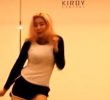 KWON EUN BI's blonde hair. Dance practice when she was Yea