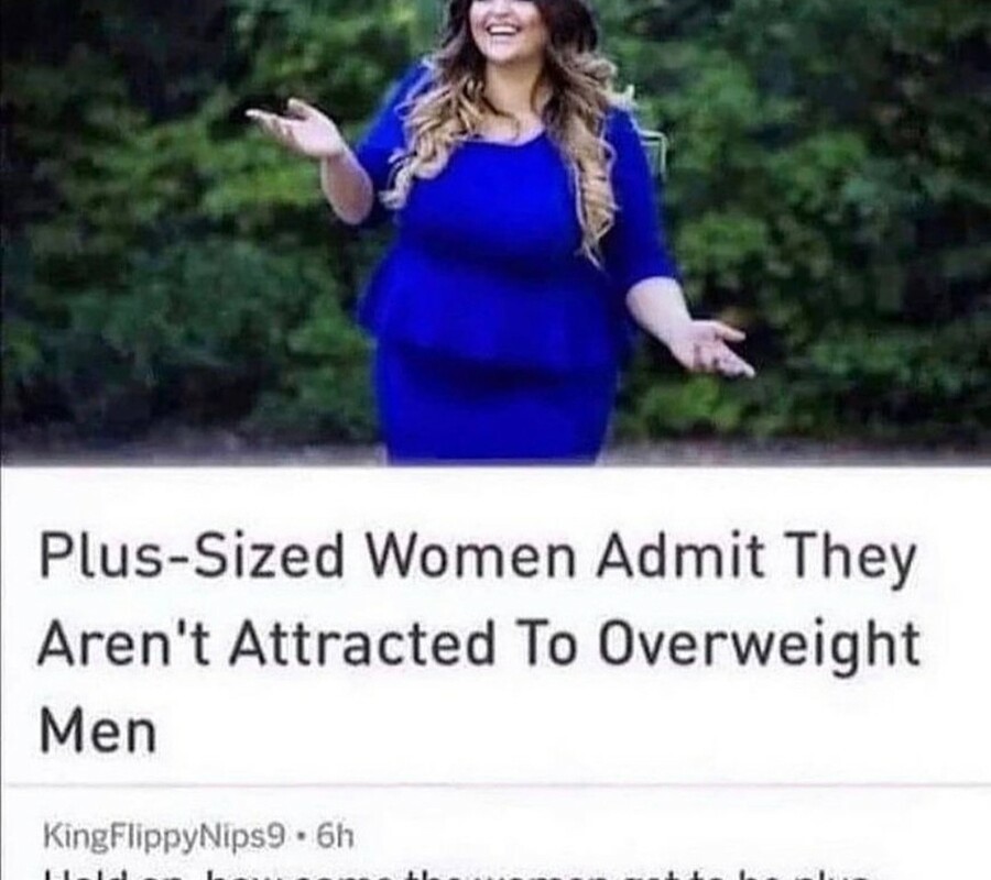 Plus Size Women's Fatty Doesn't Feel Attractive.jpg