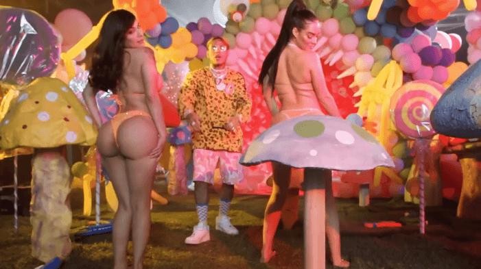 The girl in the music video with her butt is amazing