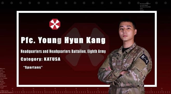 The first KATUSA DAY6 Young K. The best fighter in the 8th U.S. Army