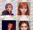 Disney princesses drawn by AI.jpg