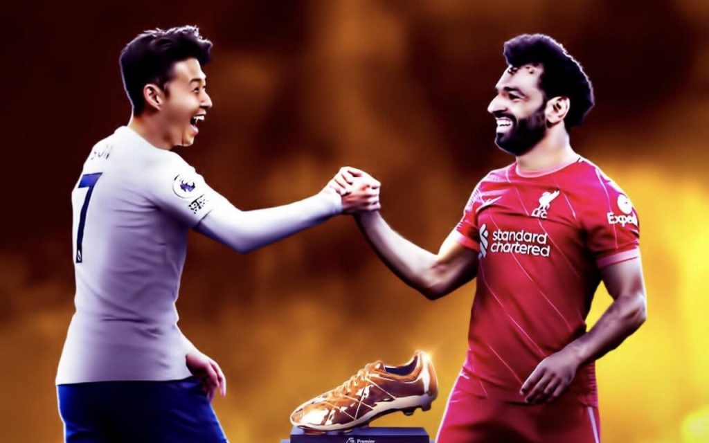 Son Heung-min, Salah, co-awarding art for Golden Boot