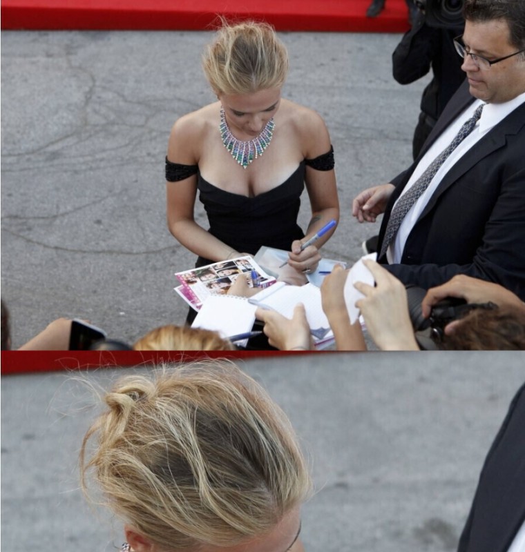 Scarlett Johansson Signs for You
