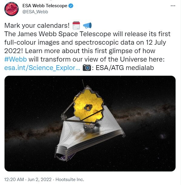 James Webb Space Telescope Updates