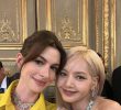 Anne Hathaway and BLACKPINK Lisa