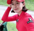 Professional golfer Kim A Yeon
