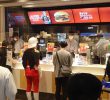 A burger place where you can stand in line and buy it's not your turn