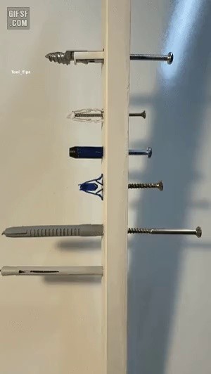 Different types of screw anchors