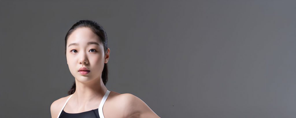 A profile picture of Heo Yoon-seo, a promising swimmer in Korea