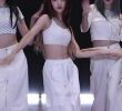 Fromis_9's Lee Seoyeon in the white tank top dance video