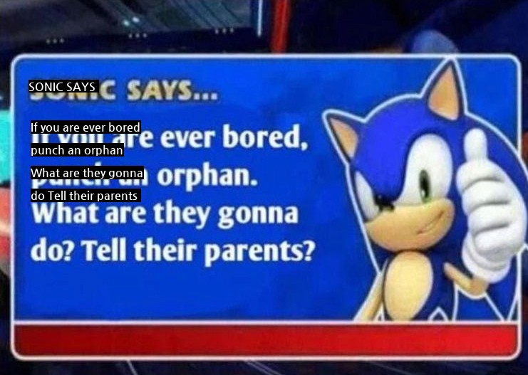 Sonic in a game that we didn't know about