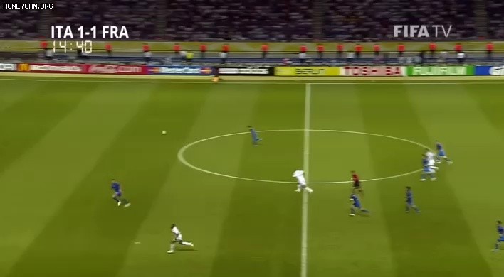 176cm center back Cannabaro's 2006 World Cup performance gif