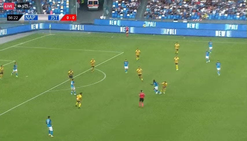 Napoli vs SS Ube Stavia Mdombele Goal~~~~~~~