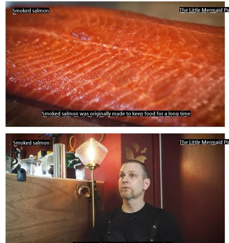 Foreigners Making and Selling Viking Smoked Salmon