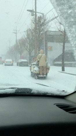 Driving performance in the snow