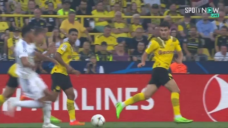 Dortmund vs Copenhagen Dortmund's great attack development! Keheiru's additional goalShaking