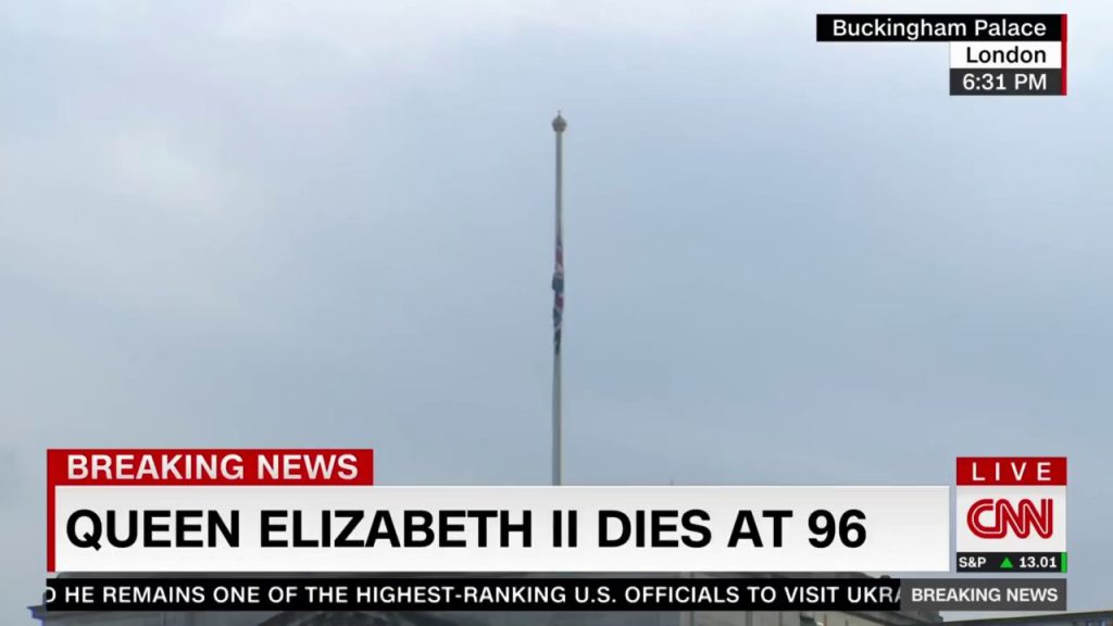 (SOUND)the death of Queen Elizabeth