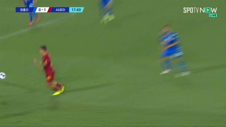 Empoli vs AS Roman Catica Dybala Cool Mid-range Goal