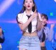 NAYEON of TWICE, the most unique outfit on "Talk Talk Talk" music shows