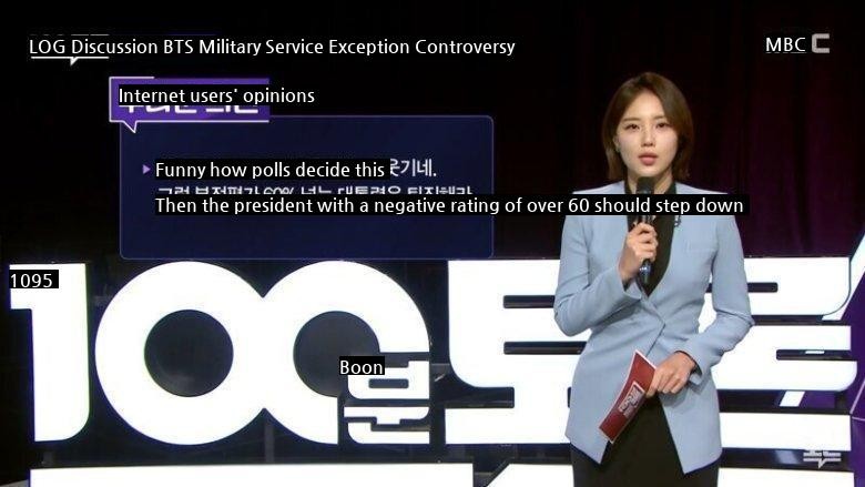 100 Minutes of BTS Military Service Discussion Internet users' opinions