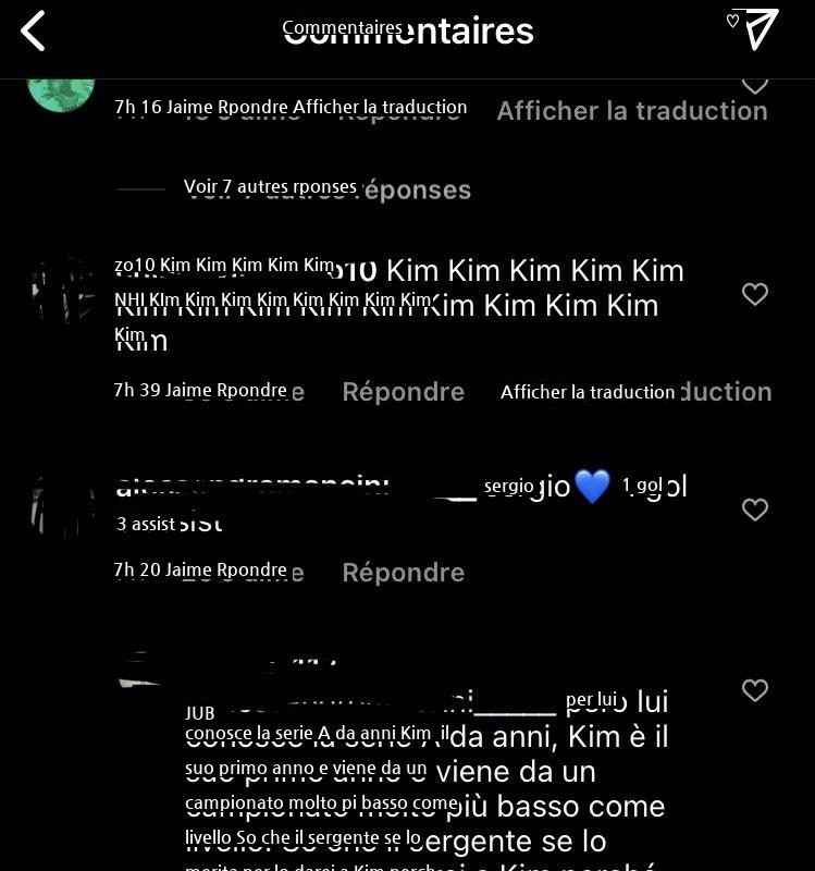 Serie A September Kim Min-jae is the most likely reason for Instagram comments