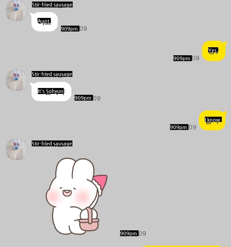 Kakaotalk with my nephew in the first grade of elementary school.jpg
