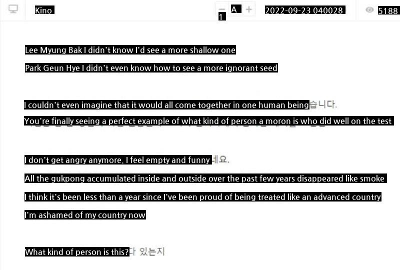 Very Angry Netizen's Writing