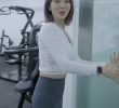 Choa who works out in leggings