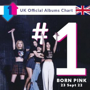 BLACKPINK topped the UK official album chart