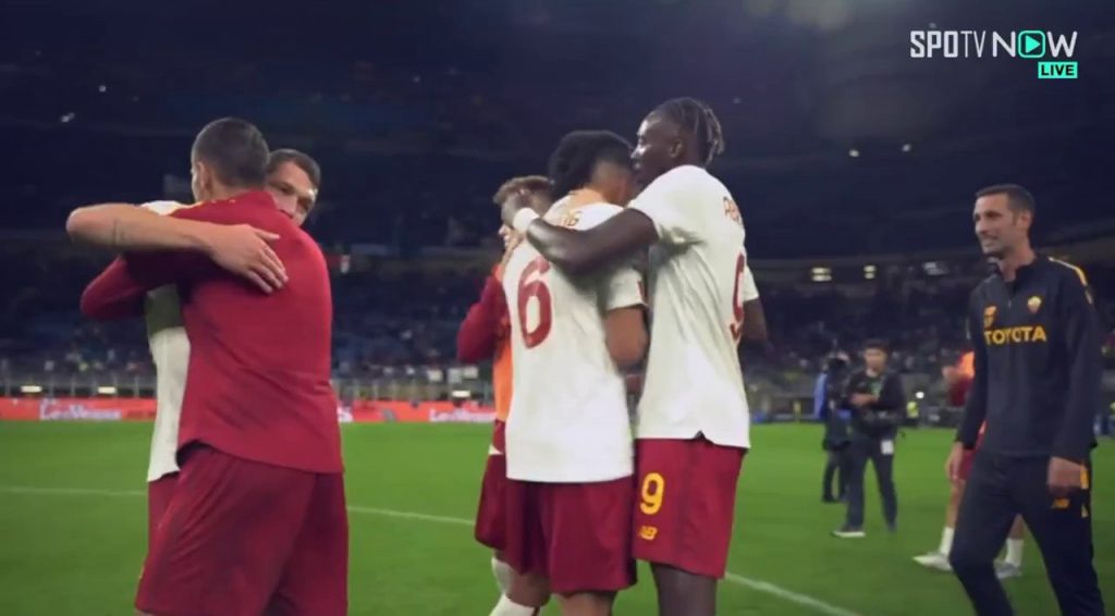 Inter vs AS Roma game is over!!! Rome's victory!!!
