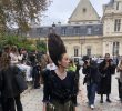 Paris Fashion Week Sandara Park's shocking hair