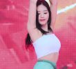 fromis_9 cropped strap sleeveless armpit fromis_9 Park Ji-won