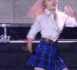 RYUJIN has a checkered skirt tied to the front