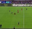 (SOUND)Roma VS Napoli Kim Minjae dribbles and passes to Rosano