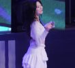 fromis_9 cropped off-shoulder white skirt fromis_9 Baek Jiheon