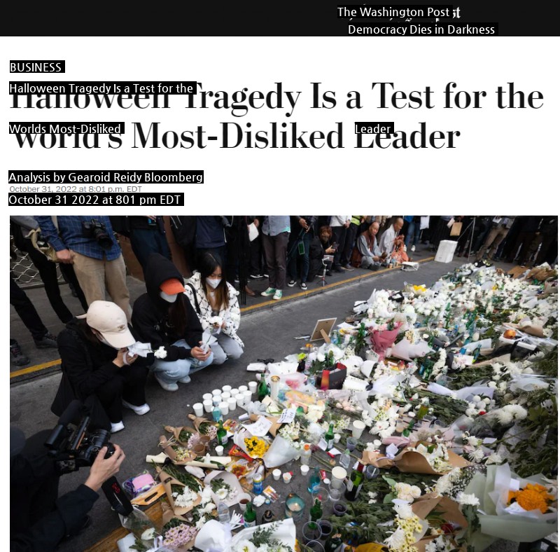 The Washington Post acknowledges the bridge