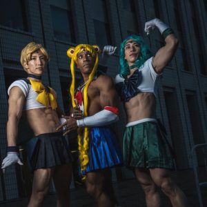 Posthumous Japanese Halloween Sailor Moon Cosplay
