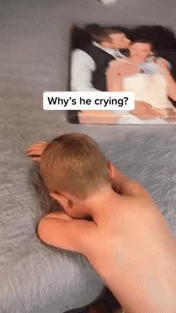 I feel betrayed by my mom and dad. Crying baby gif
