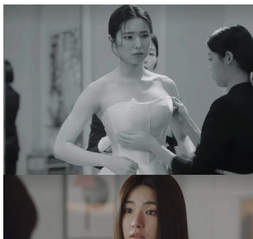Woo Young-woo, a former female lieutenant in a wedding dress episode