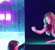 (SOUND)SANA touches her chest naturally