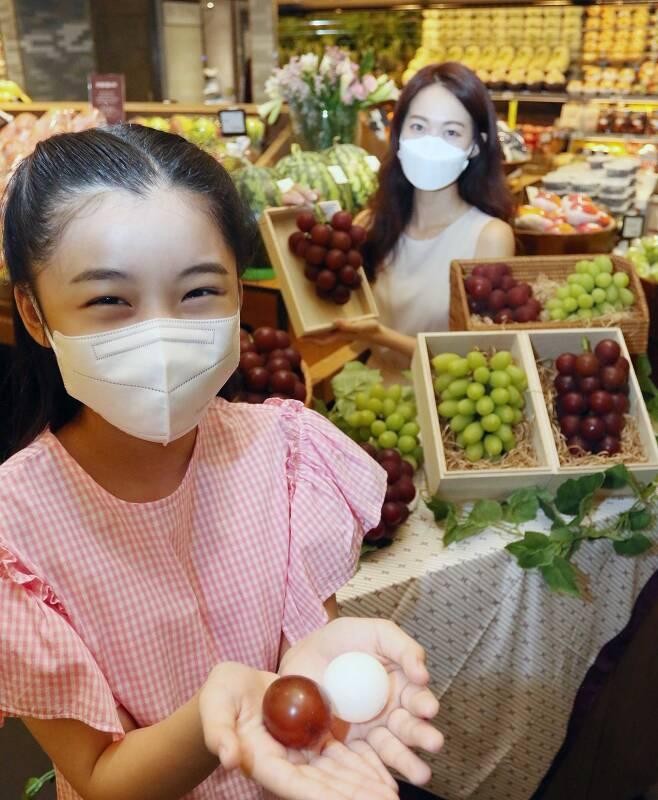Japan's finest grape seeds have leaked to Korea