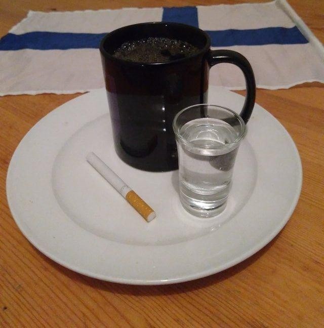Finnish Man's Breakfast